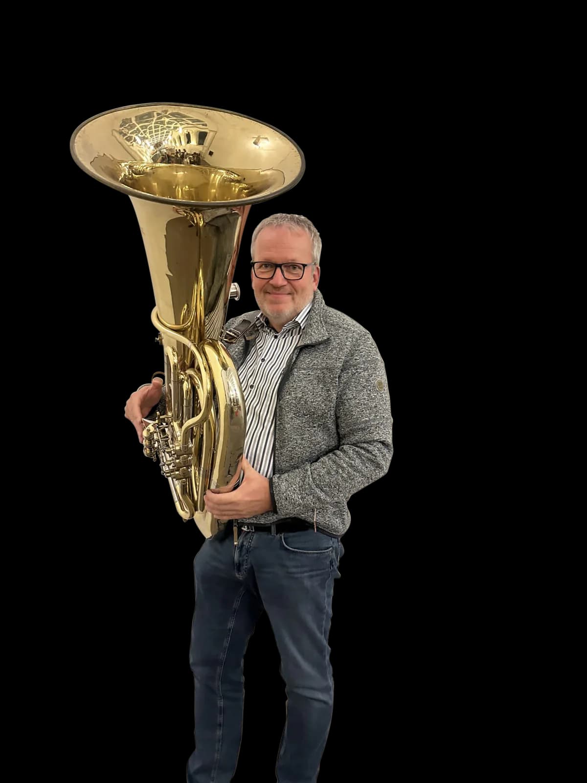 Achim, Kassenwart bei Poco Brass